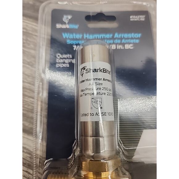 SharkBite Water Hammer Arrestor 7/8" BC 7/8" BC [wall 1] - Picture 4 of 13